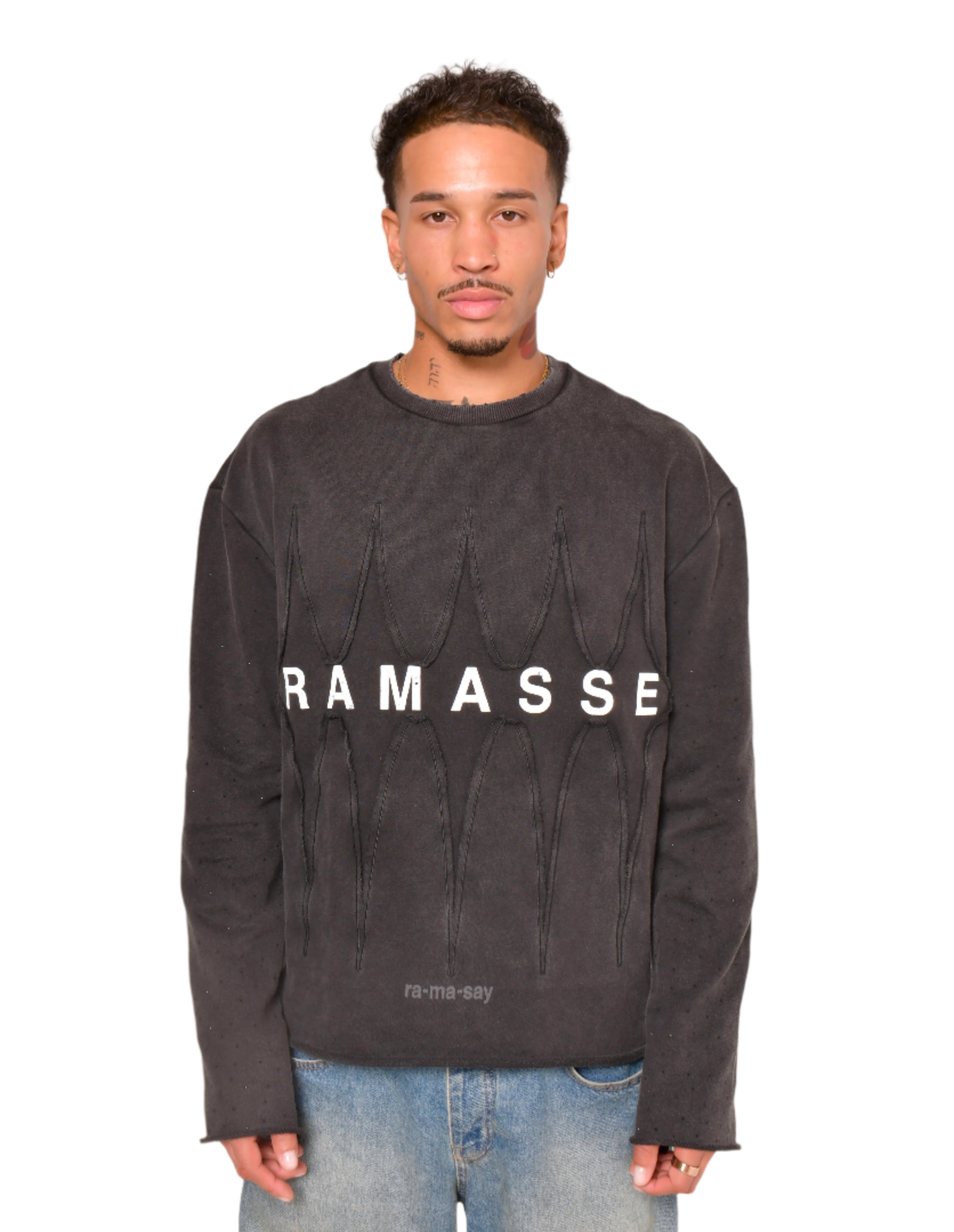 "Noir" Pullover